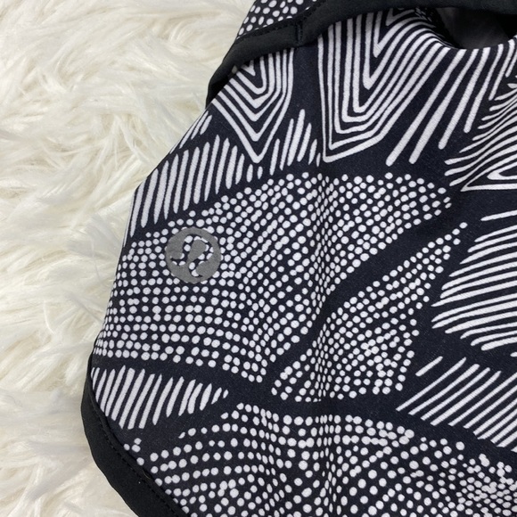 Lululemon Speed Short Dottie Tribe White Black / Black - Picture 6 of 7